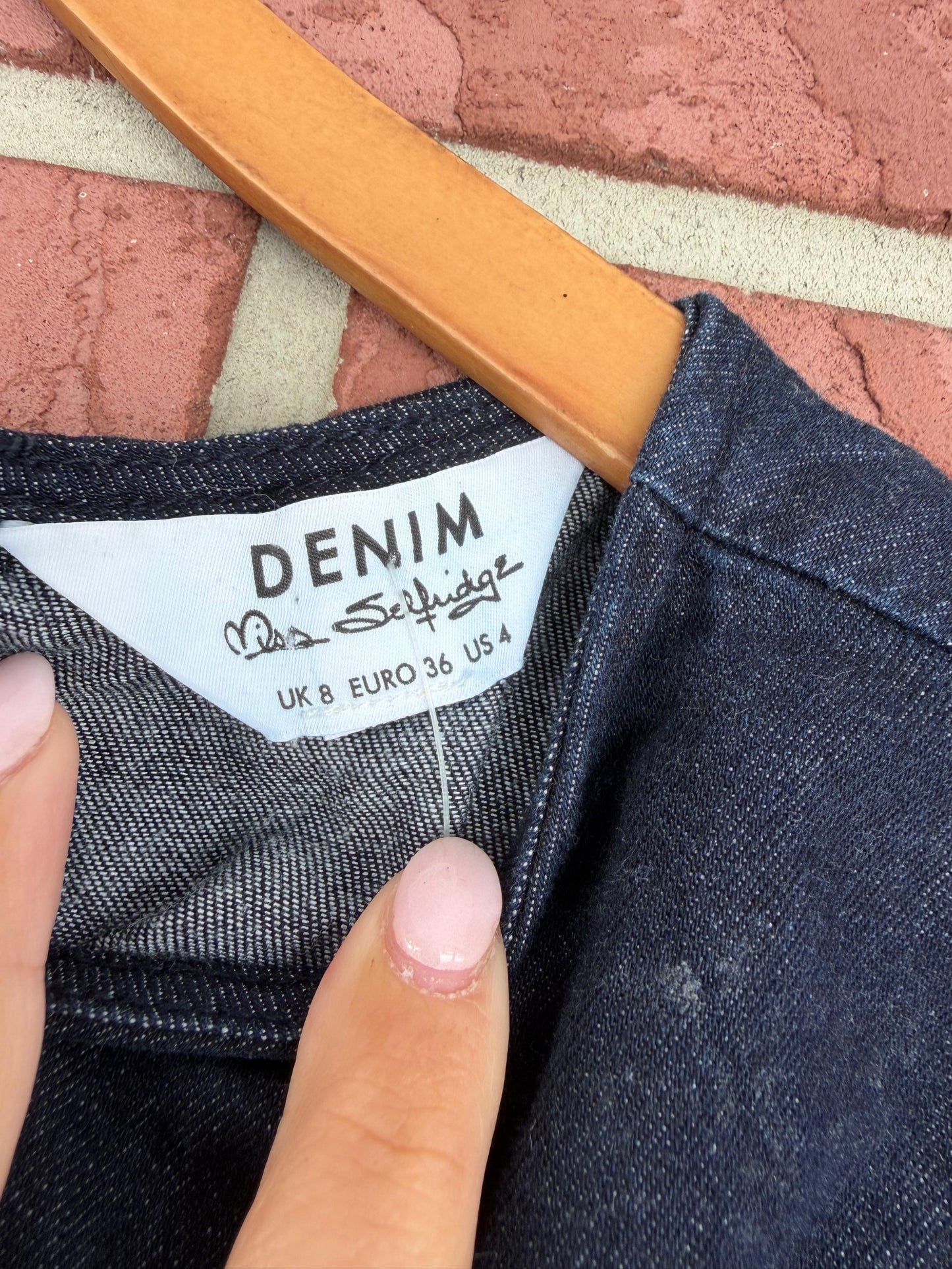 Denim by Miss Selfridgz top