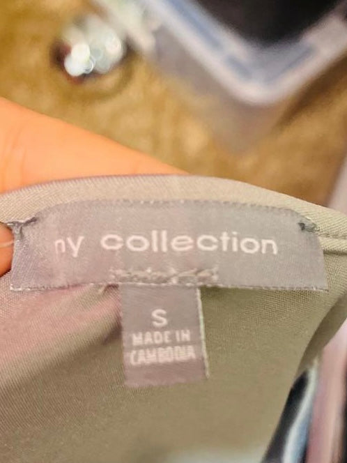 NY collection silver sequined top
