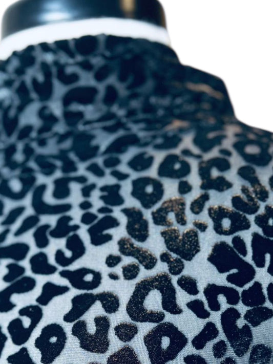 Cheetah print body suit
