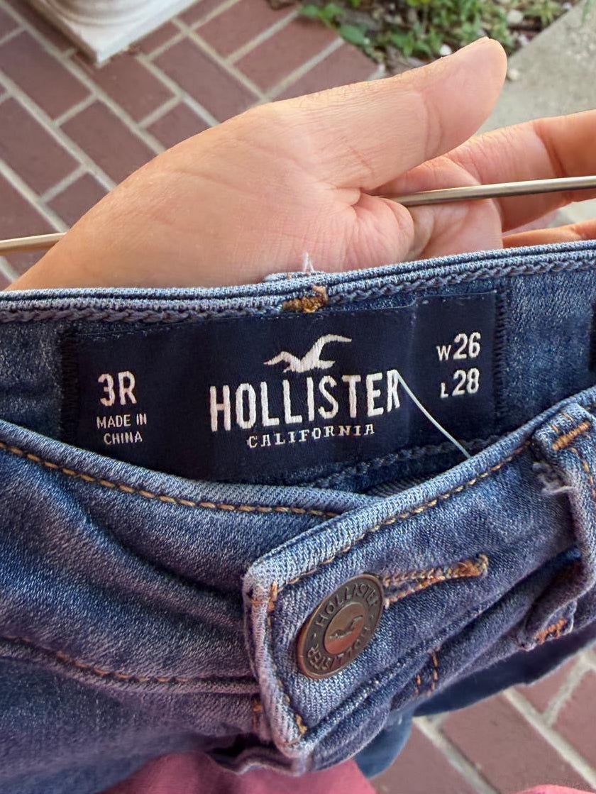 Hollister dark denim jeans