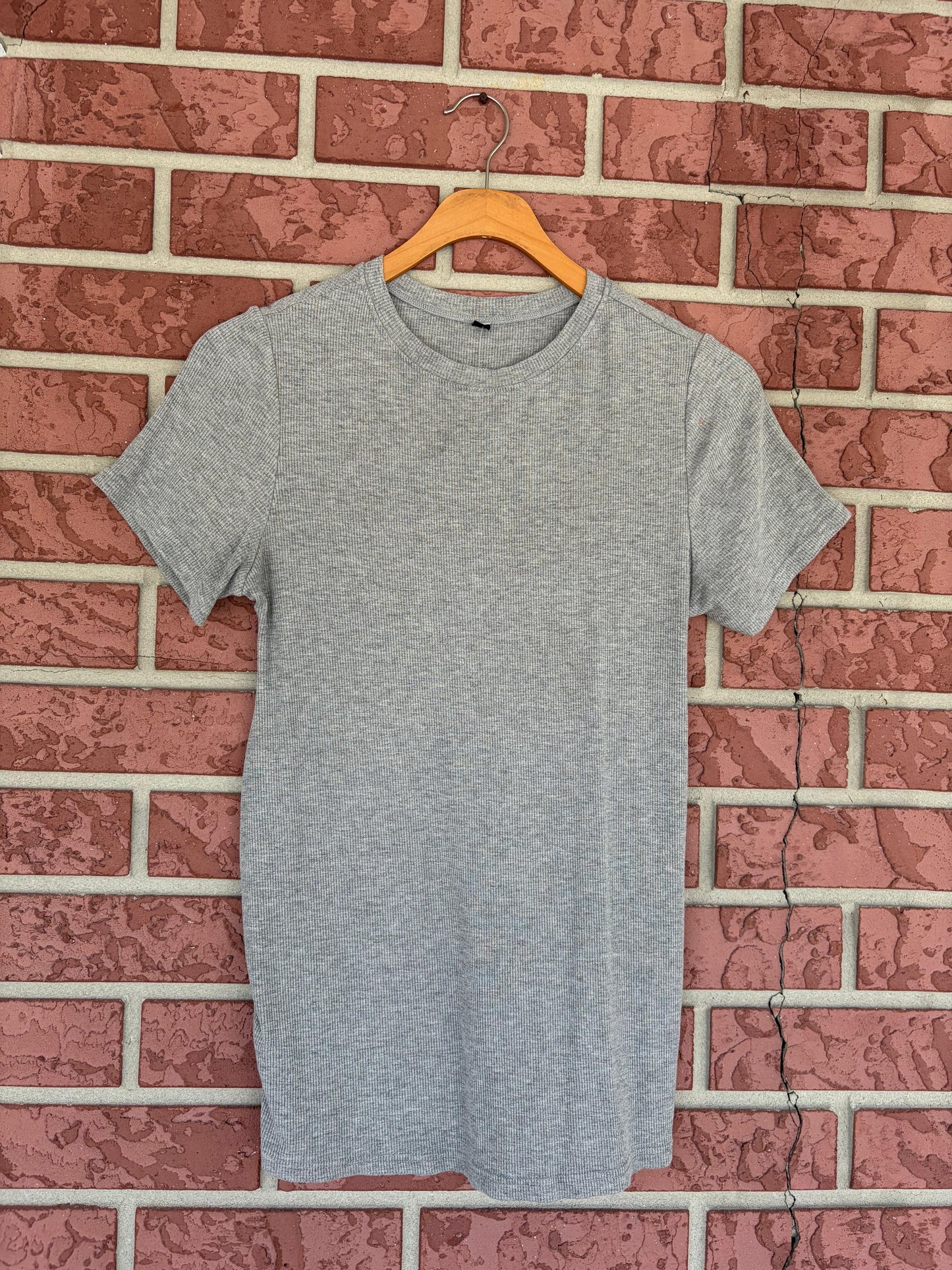Grey stretch top