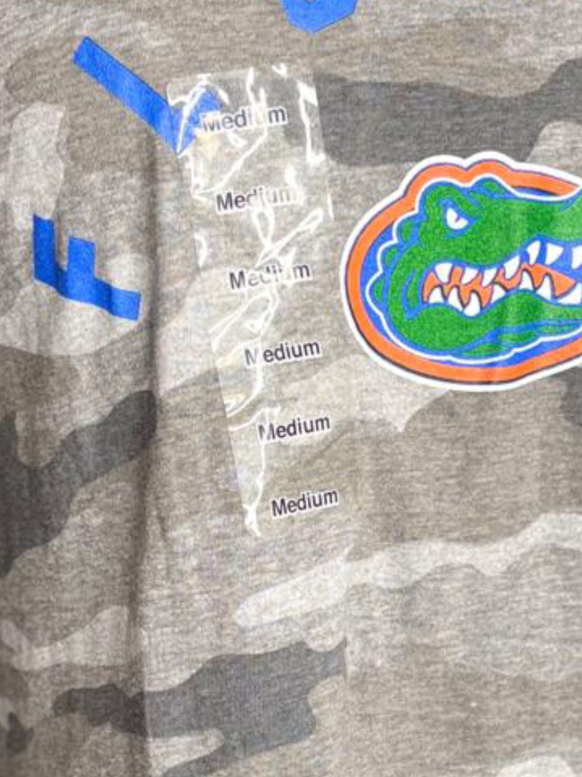 Camo Long sleeve Florida top