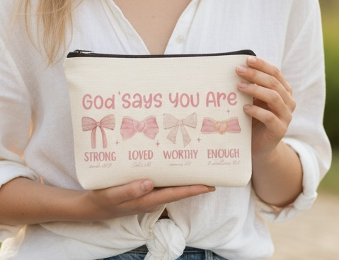 God says you are make up bag