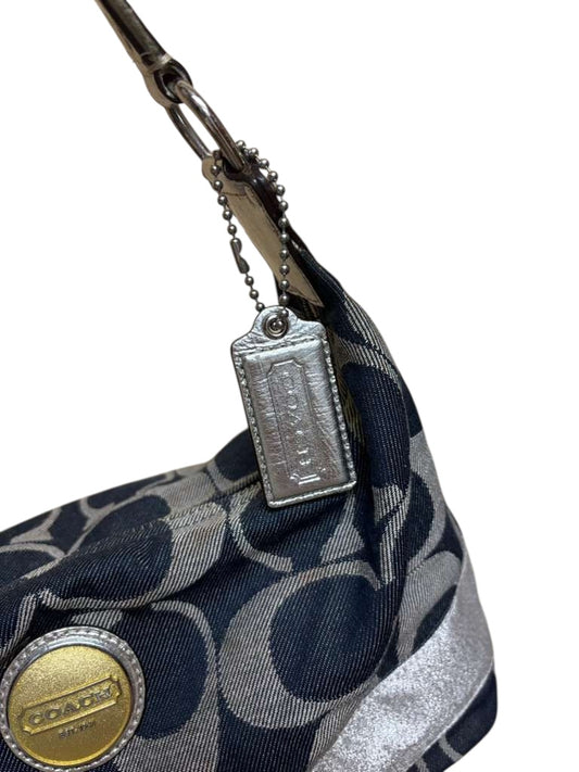 Coach denim bag signature vintage