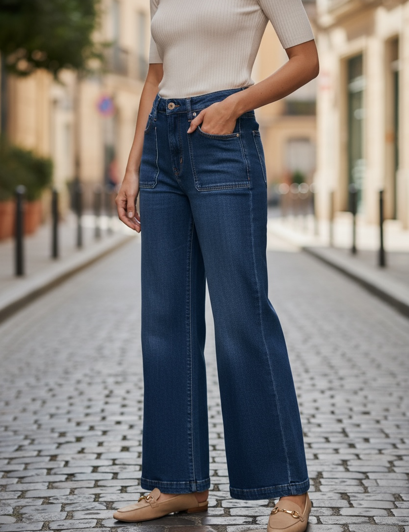 Black Friday! Mini pocket jeans straight leg