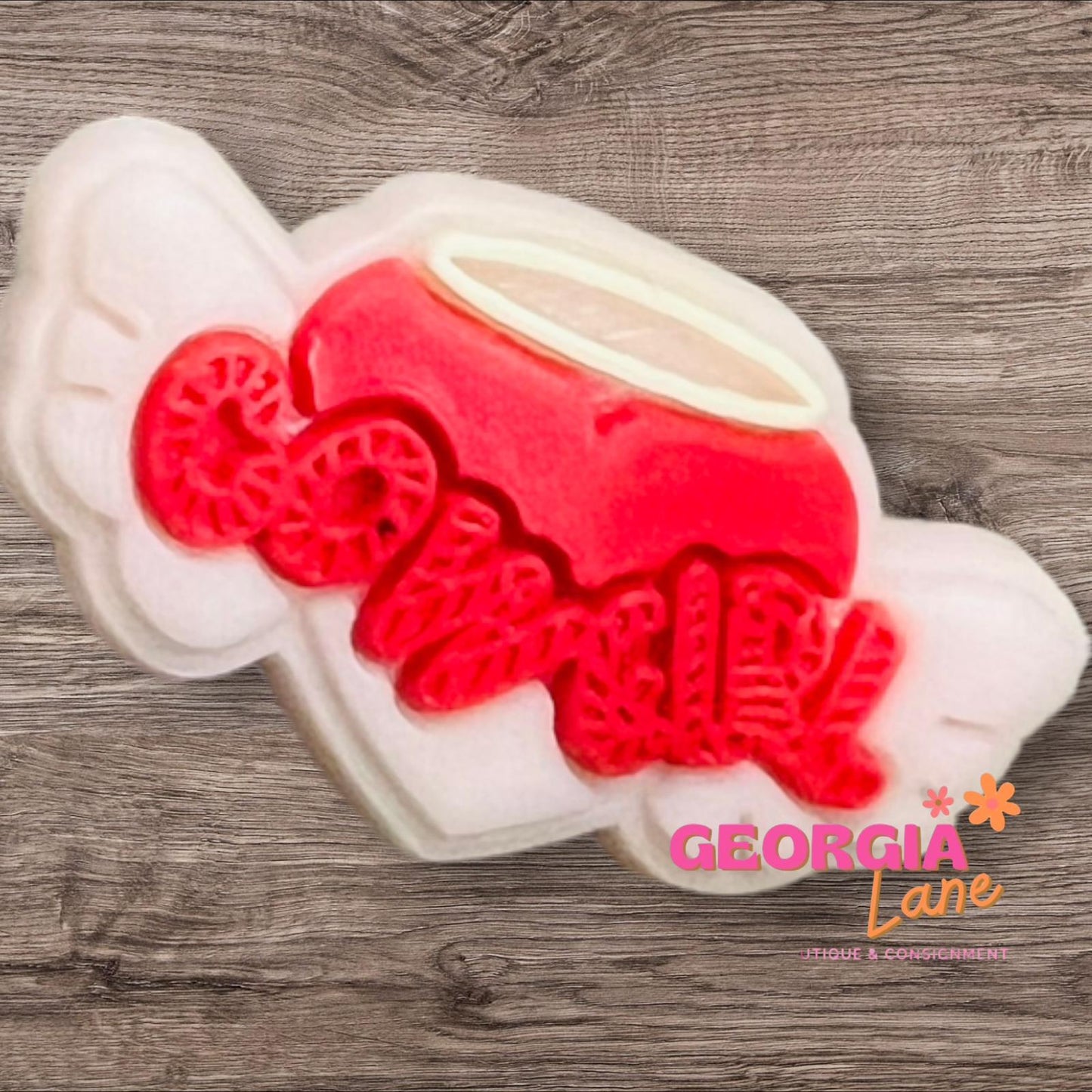 Cowgirl heart shoe charm