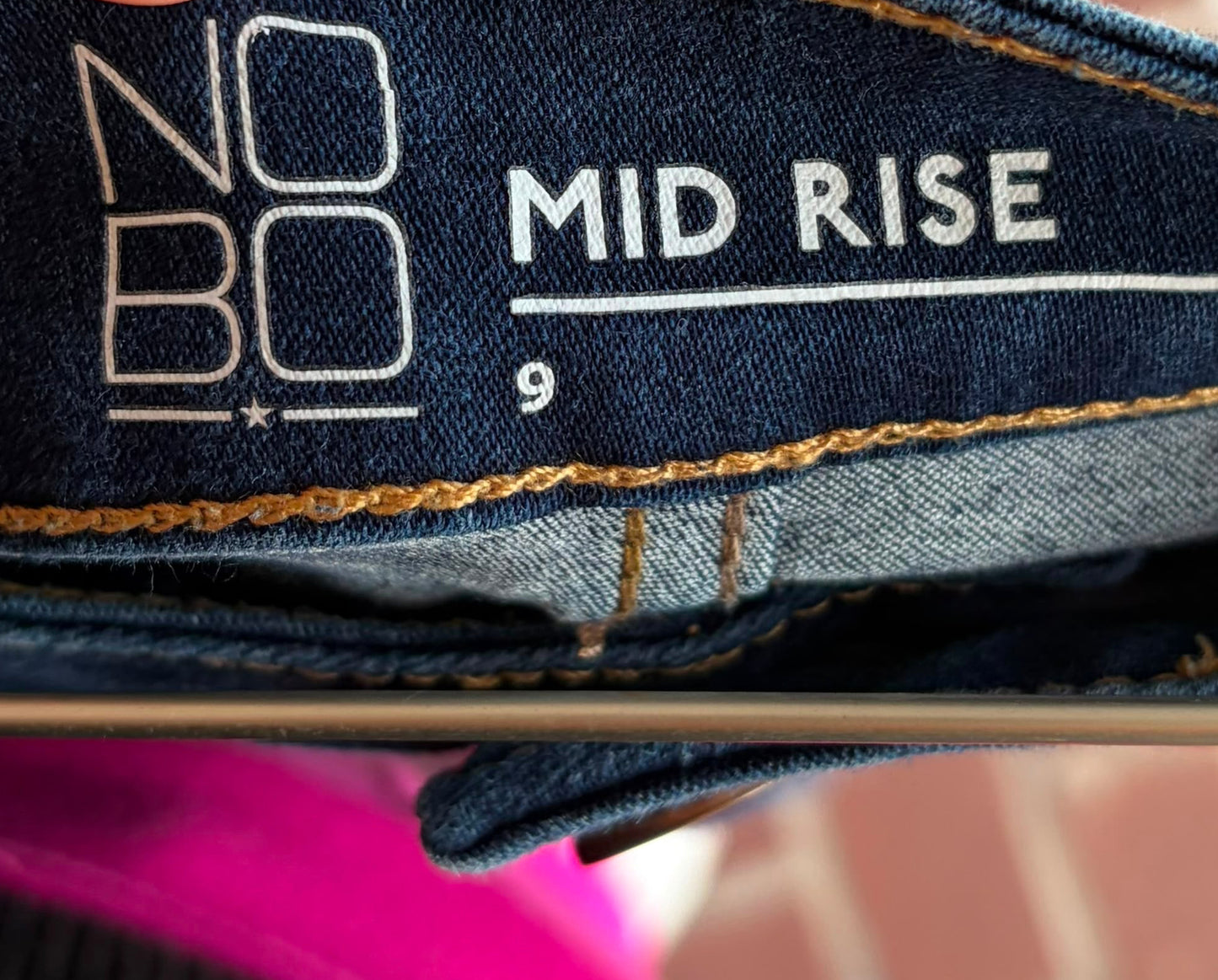 NO BOUNDARIES MID Rise Denim Skirt