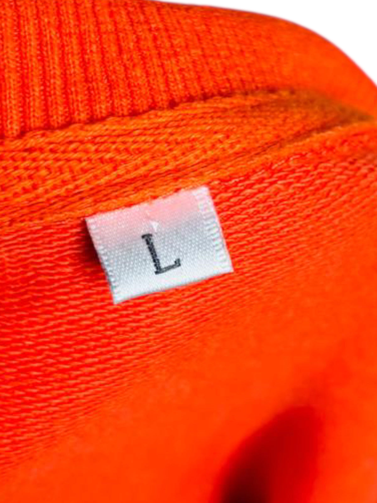 Orange sweatshirt