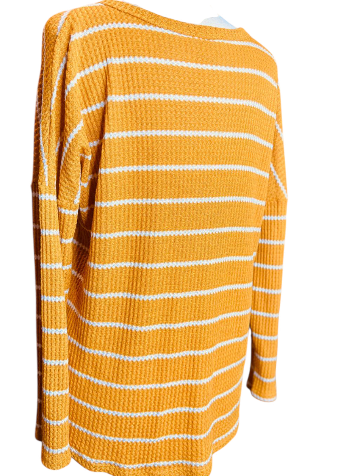 BiBi yellow stripe top