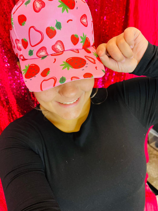 Strawberry Festival Hat PINK