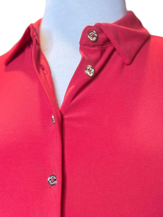 Tommy Hilfiger button up sheer top