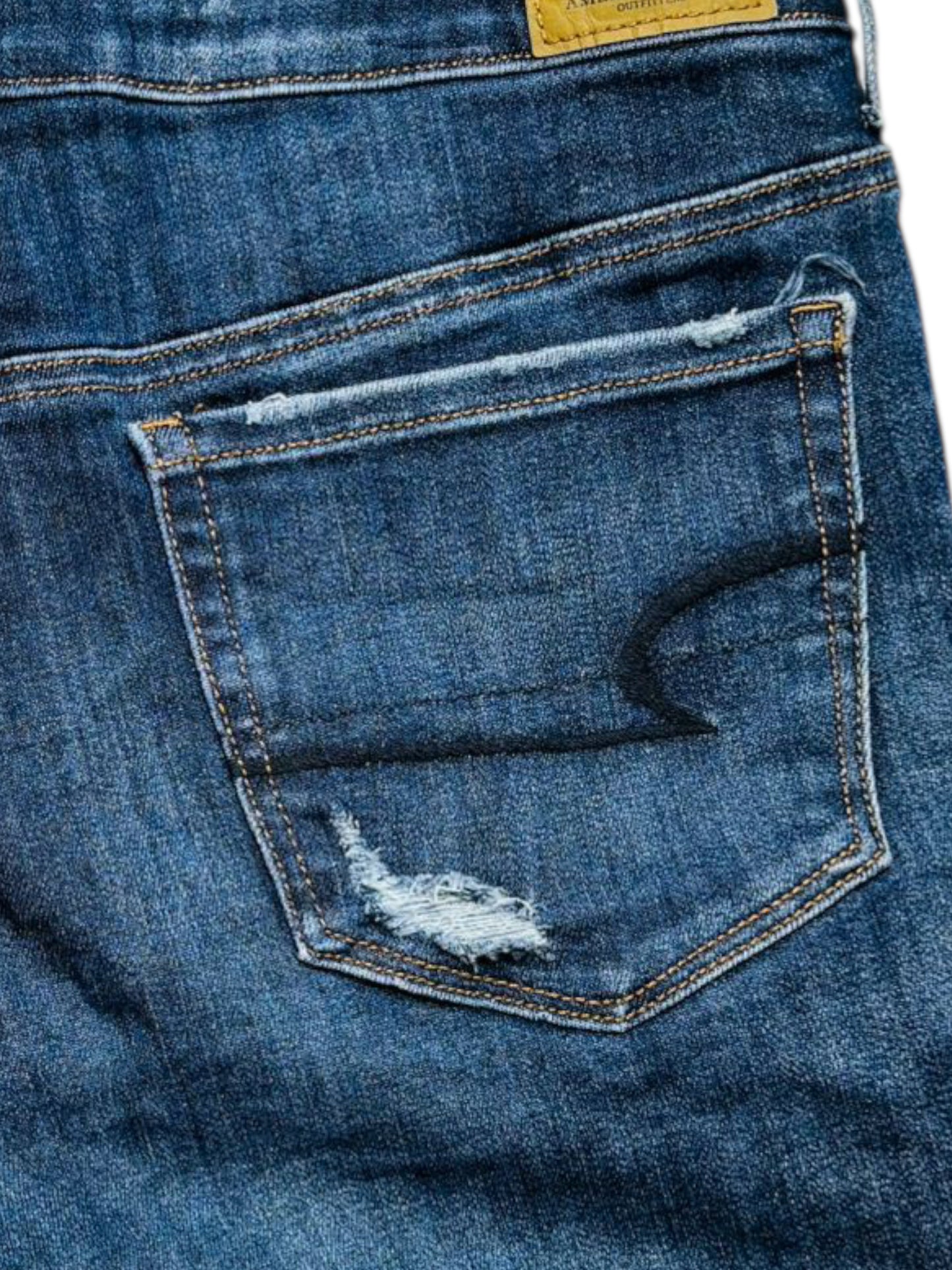 American eagle distress shorts