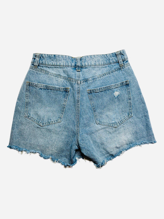 RSQ denim shorts distressed