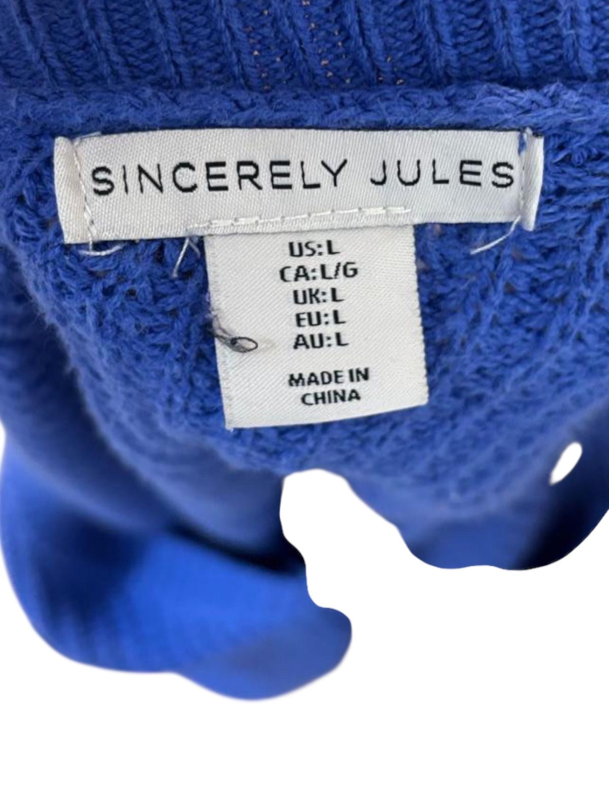 Sincerely Jules blue knitted long sleeve