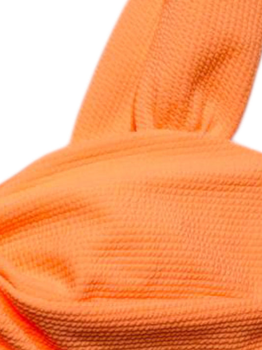 Xhilaration orange bikini top NWT