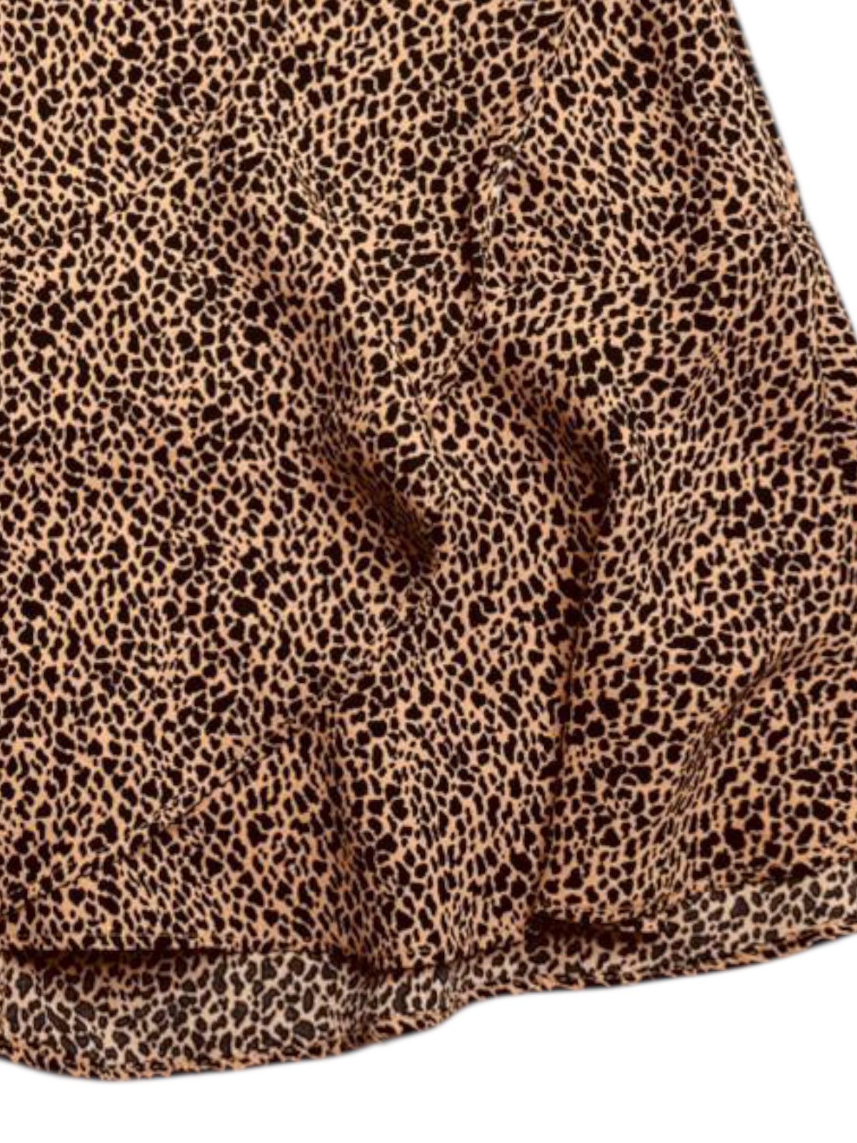 Blue Rain skirt cheetah style