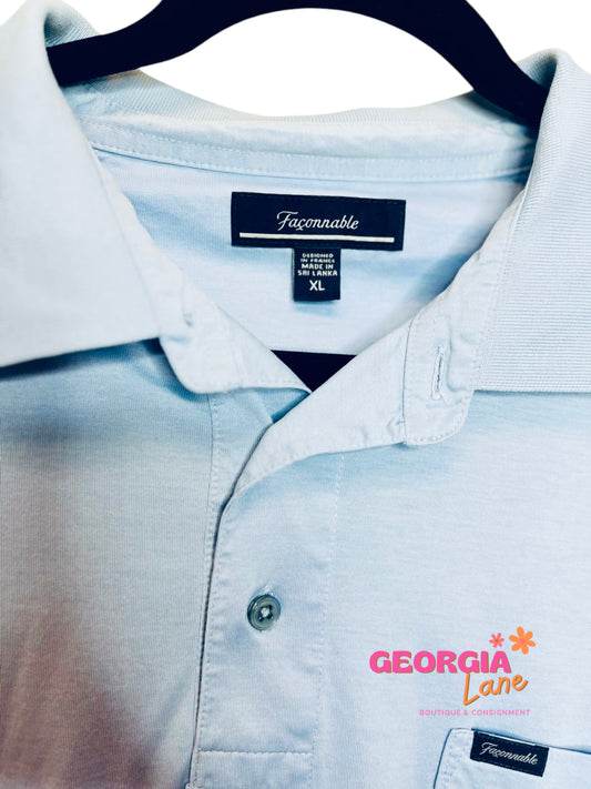 Baby blue polo men’s