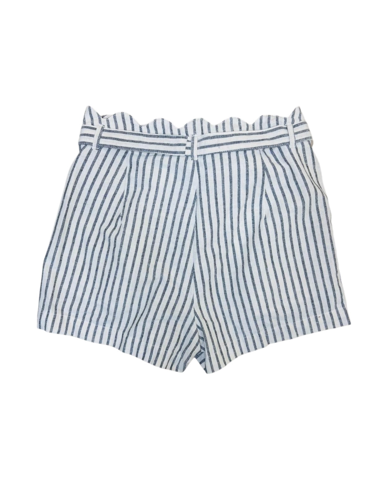 Miami striped high waisted shorts