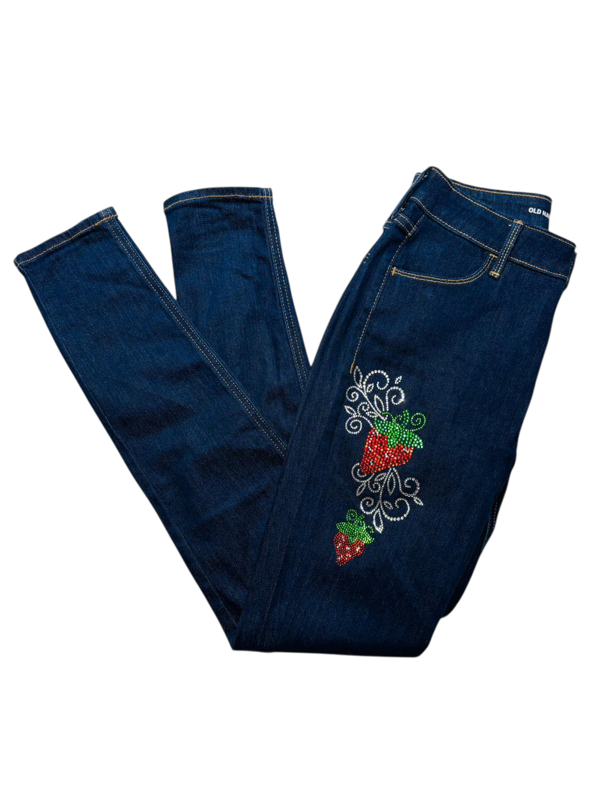Strawberry Bling Jeans