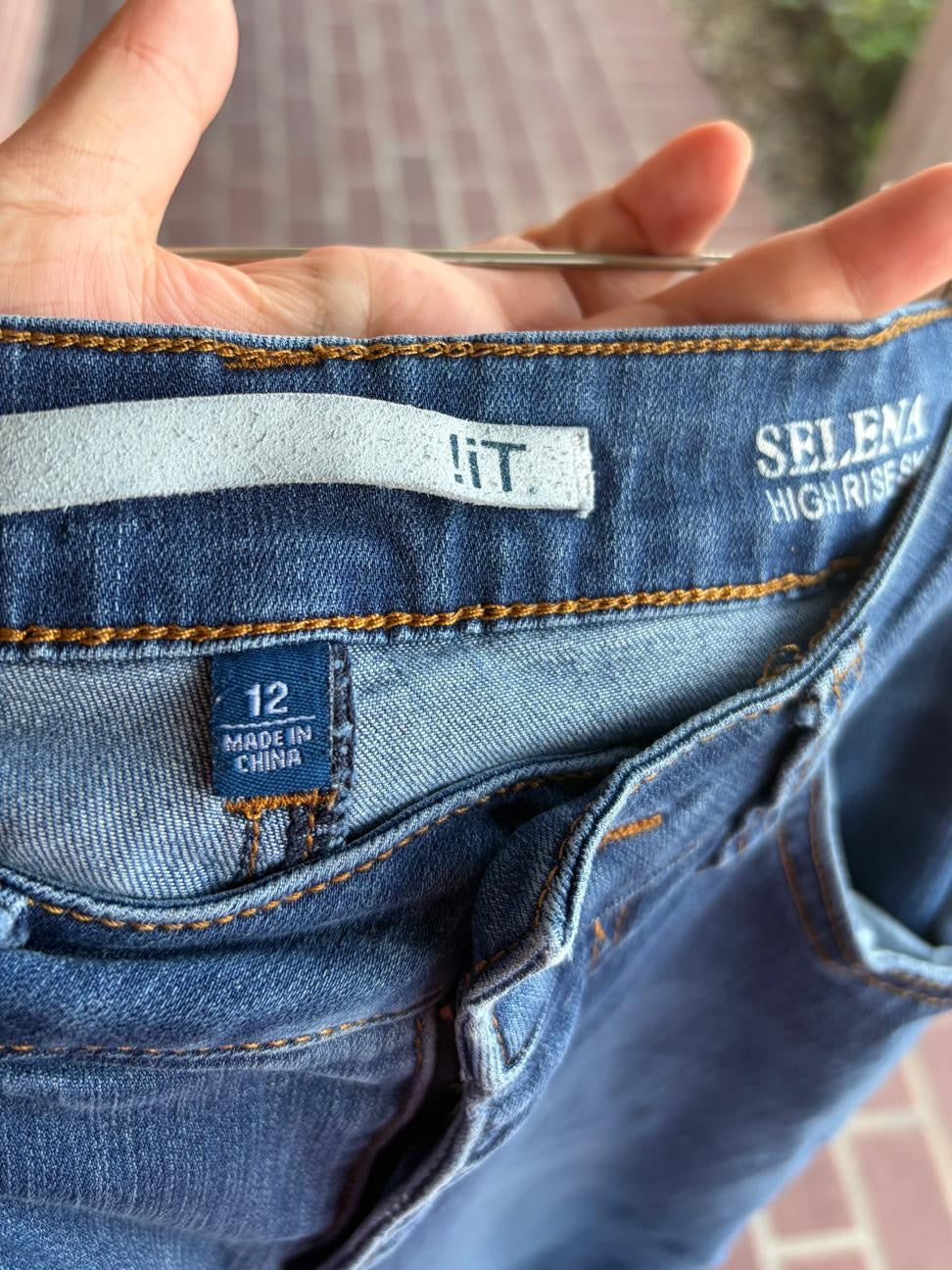 5T Selena high rise denim jeans
