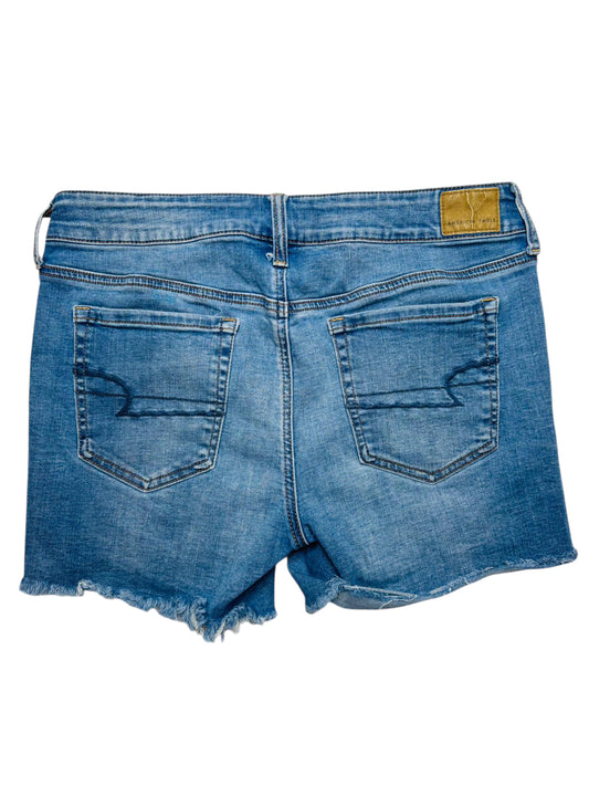 American Eagle distressed shorts denim