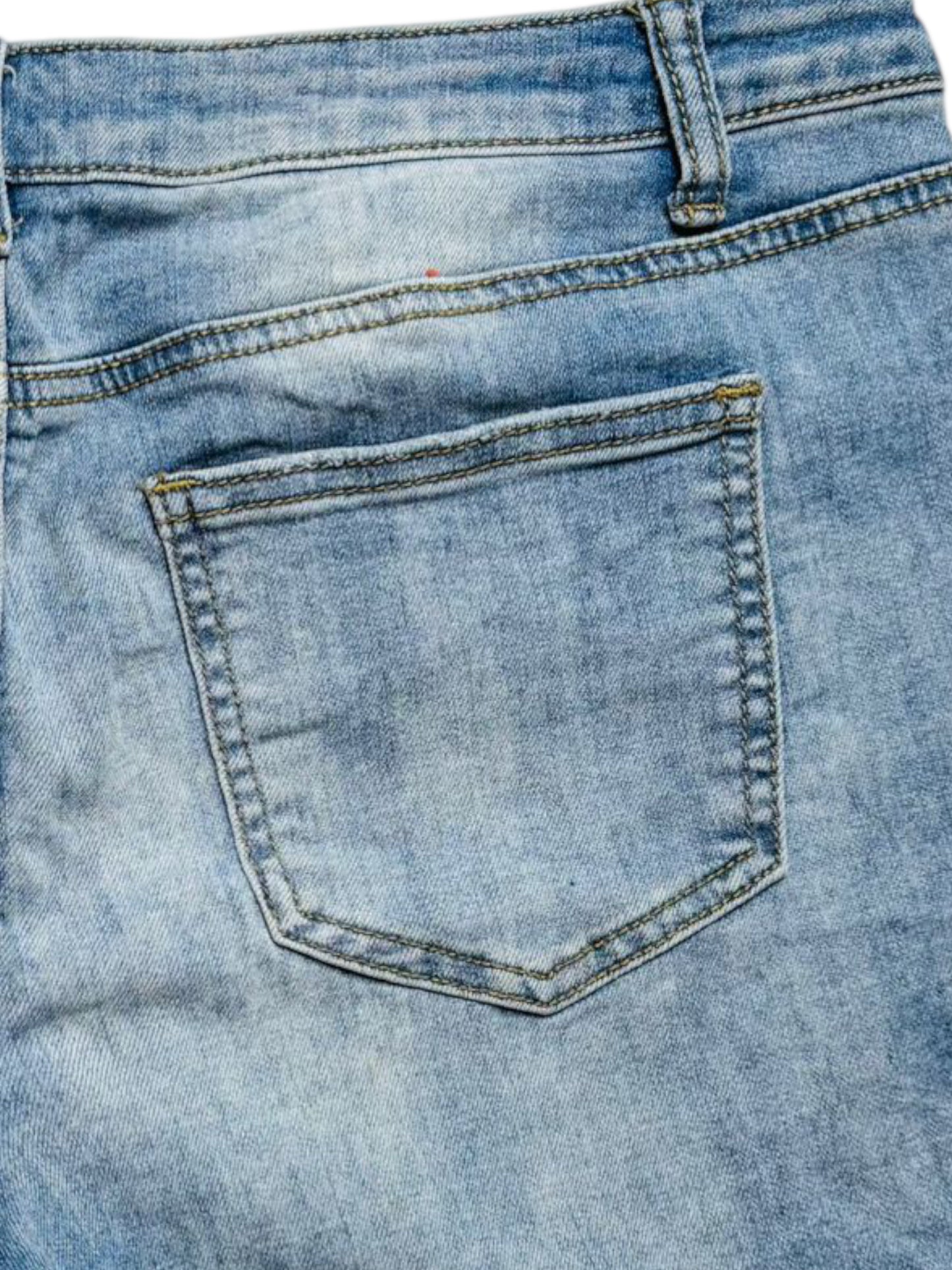 Versona distressed shorts