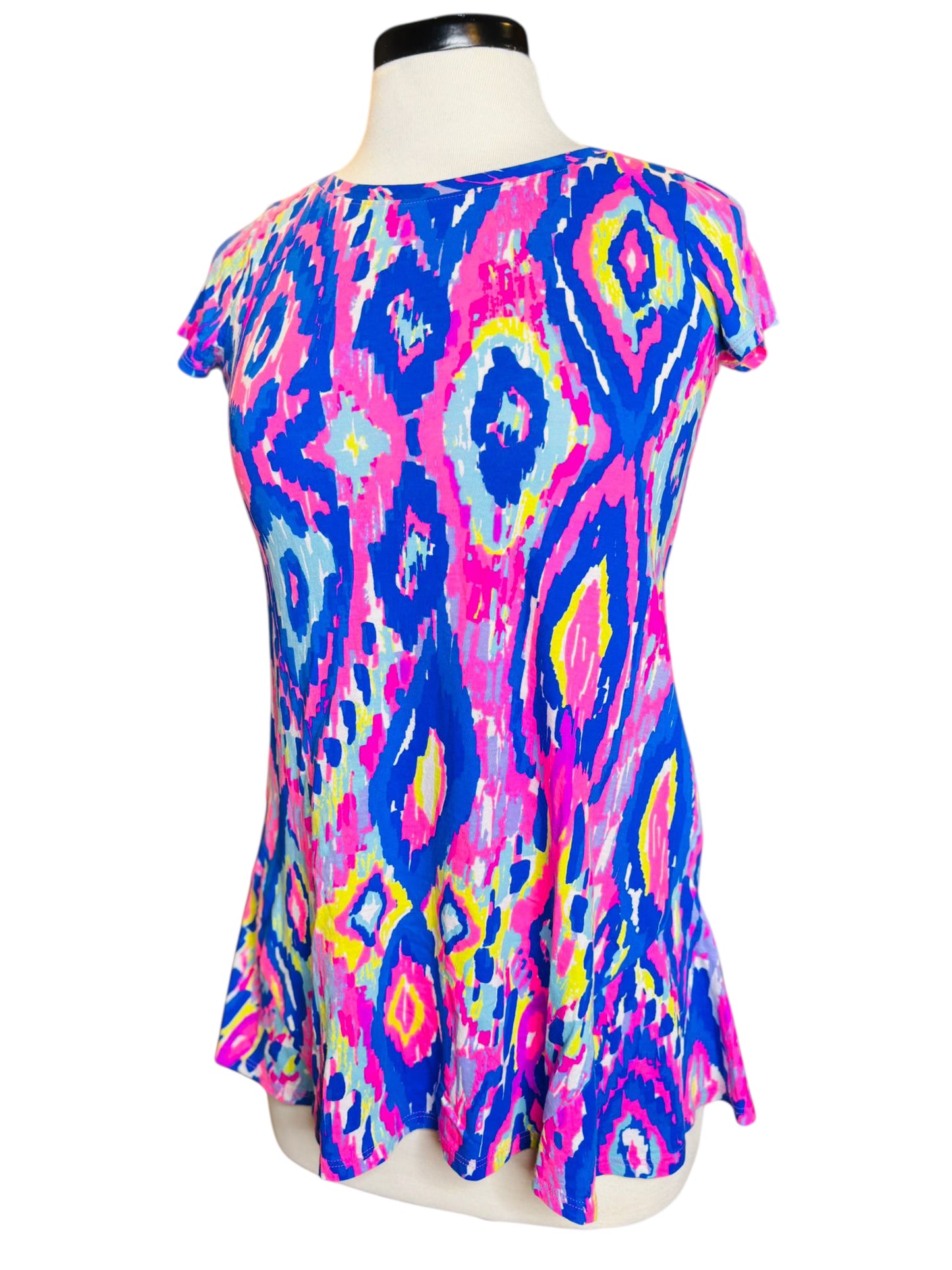 Lilly Pulitzer dramatic color tunic