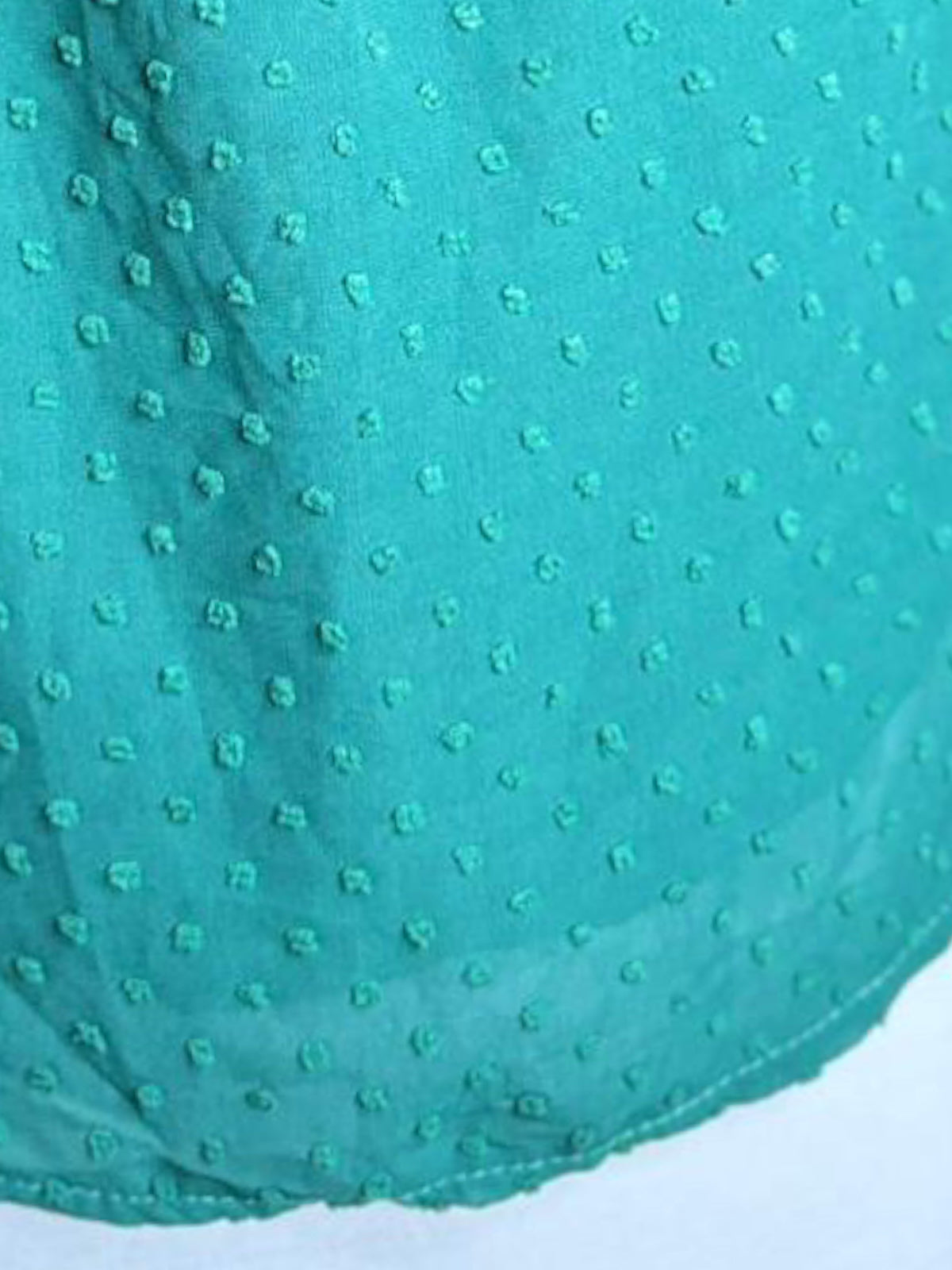 Green fancy off shoulders top