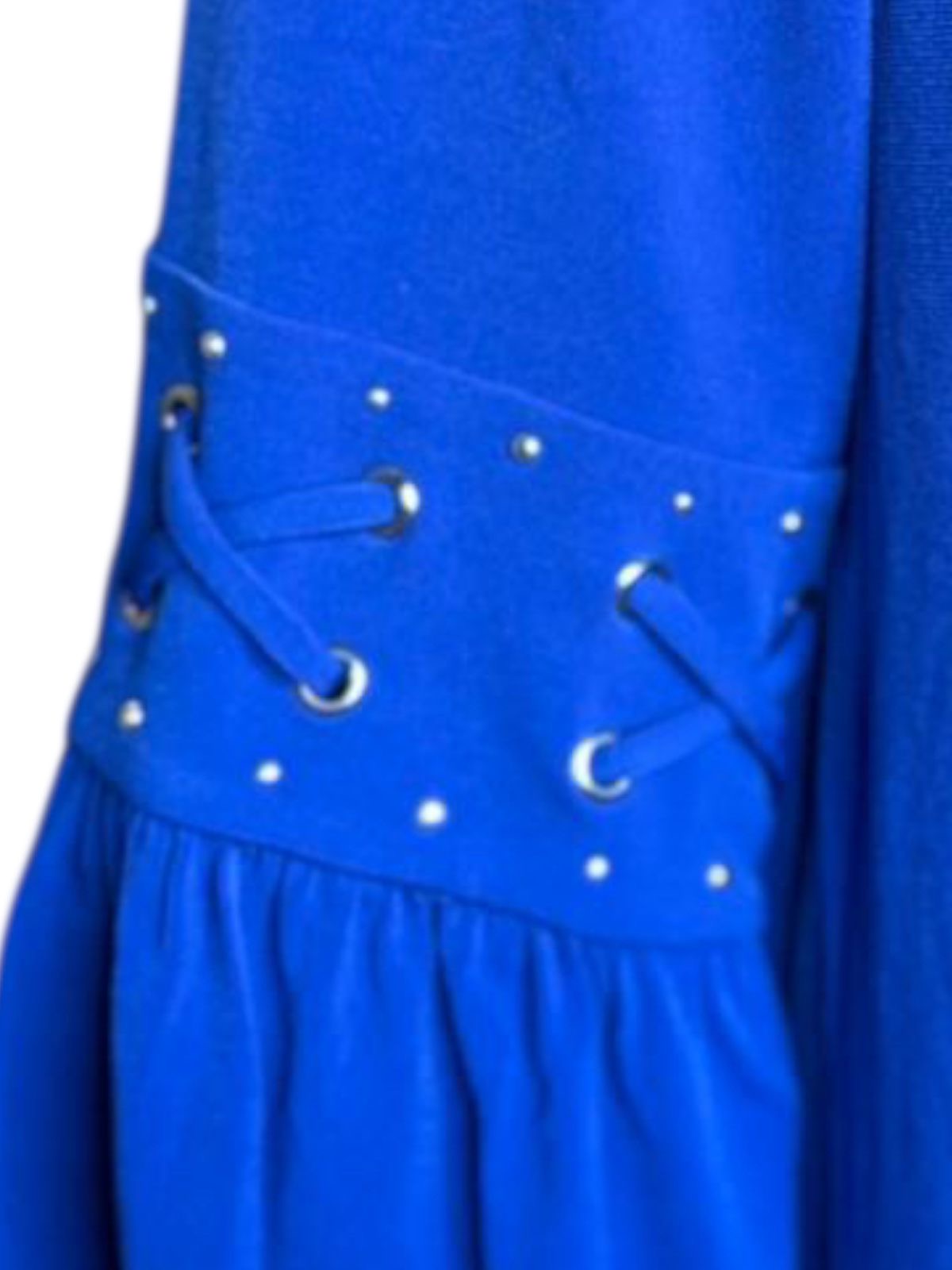 Michael Kors blue long sleeve dress