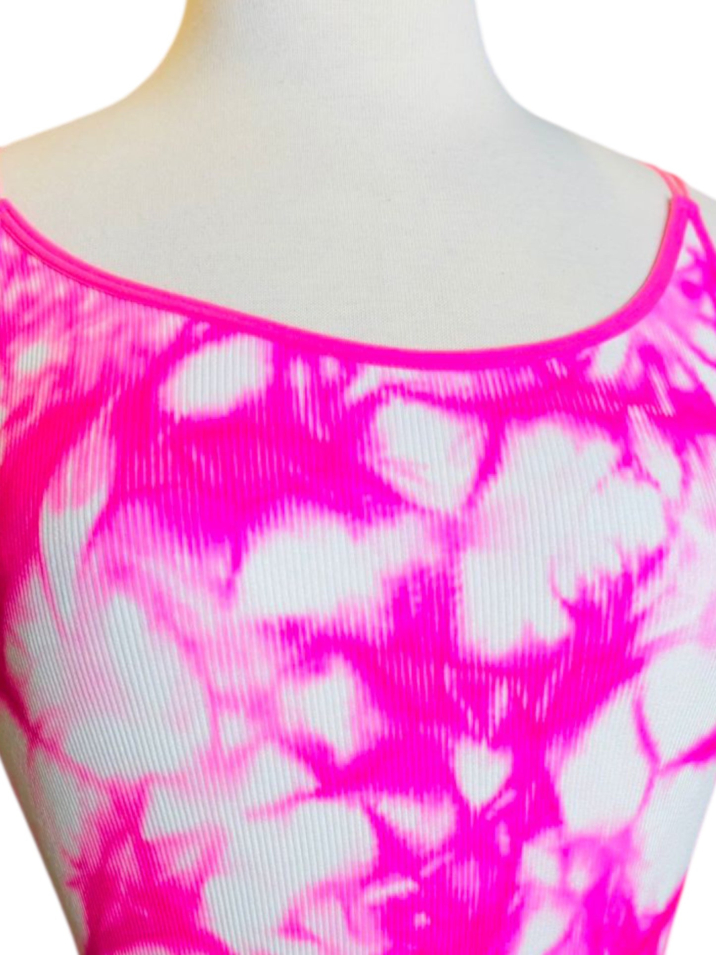 NoBo hot pink crop top