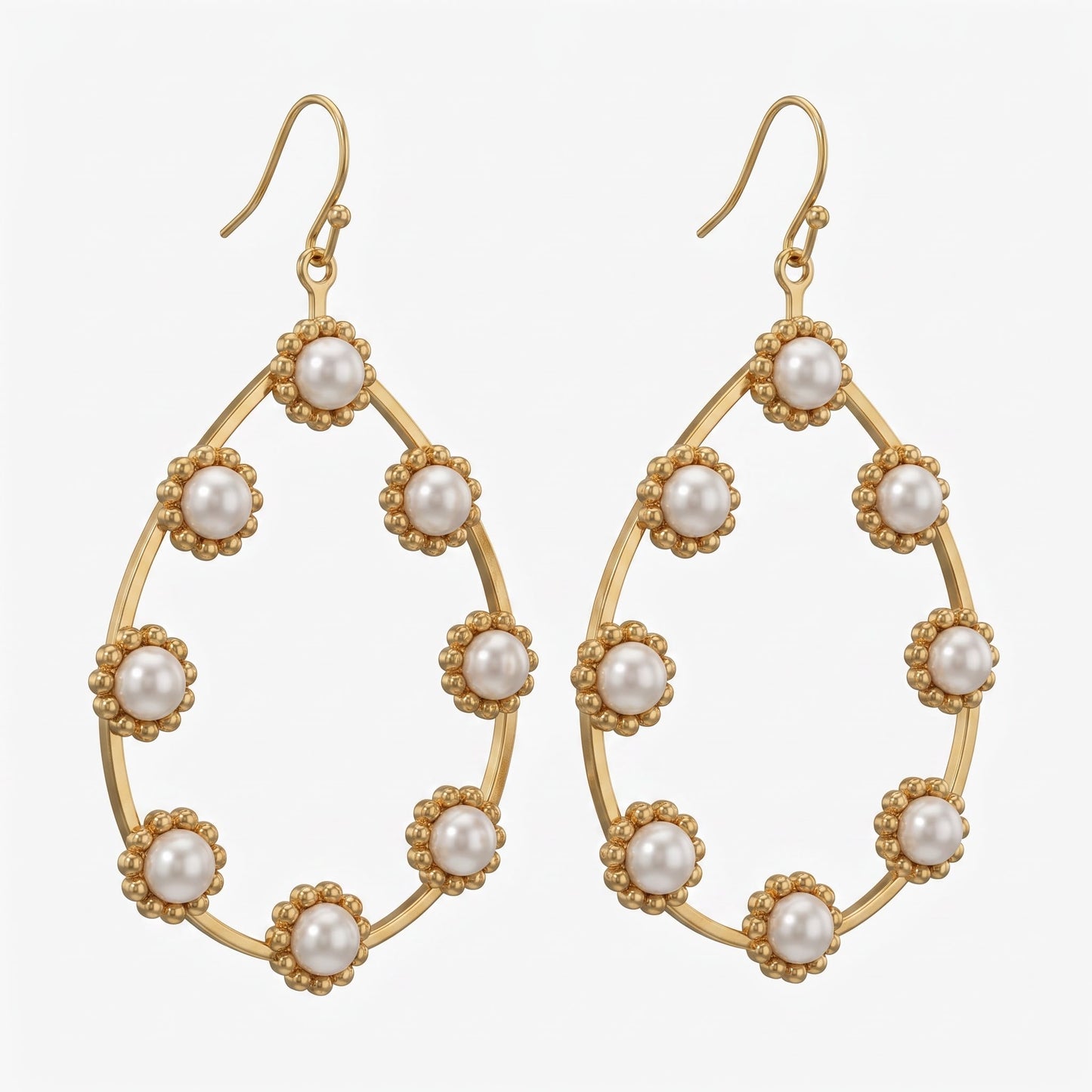 Pearl Gold Earrings