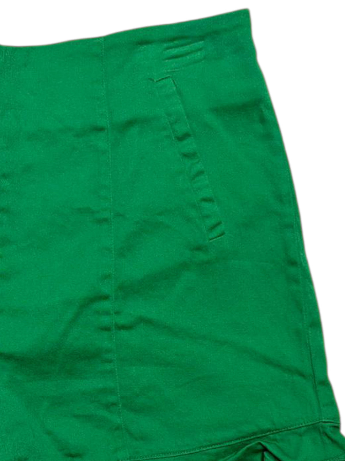 GB Girls ruffle shorts green