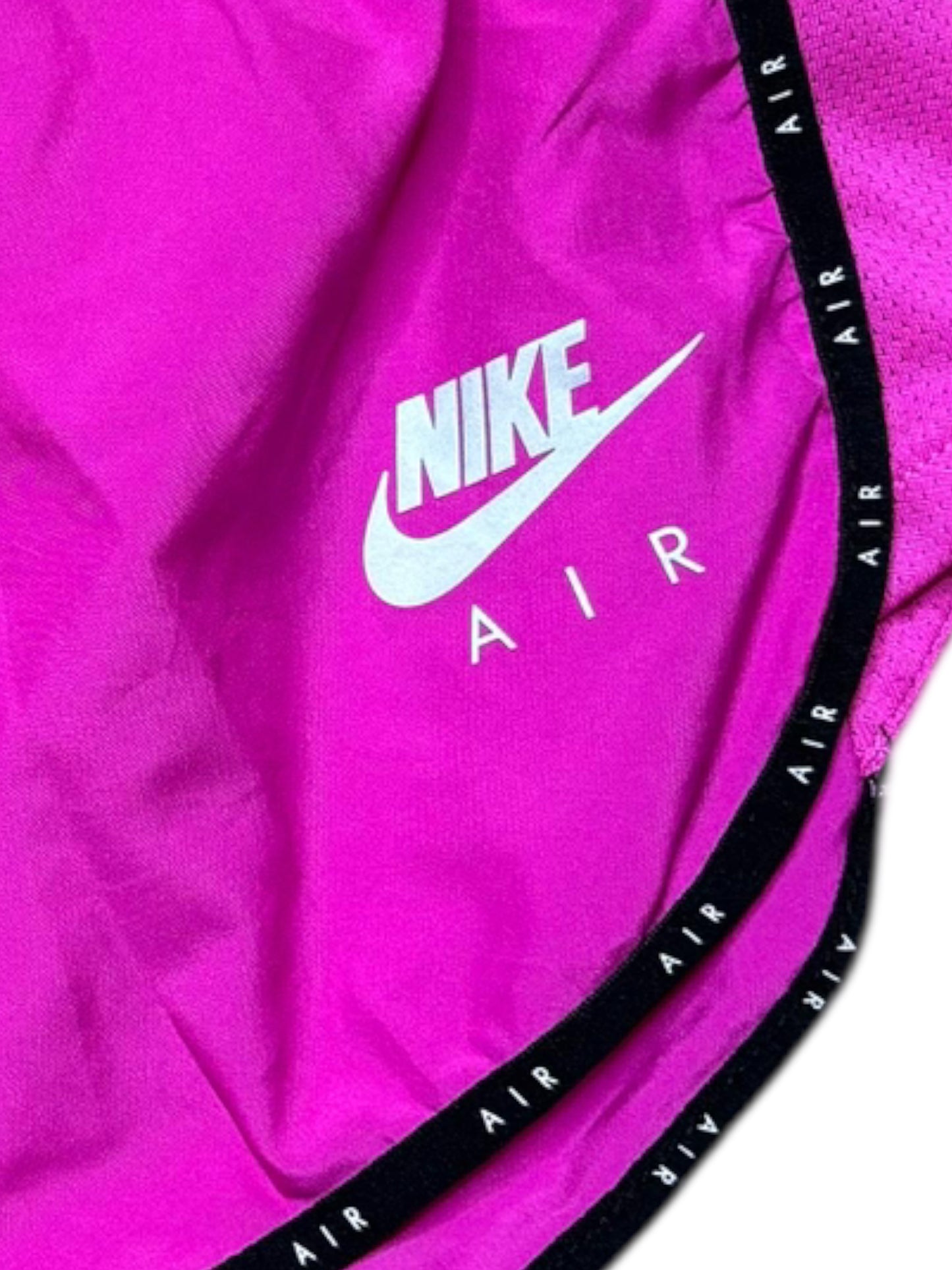 Nike fushia athletic shorts with black trim
