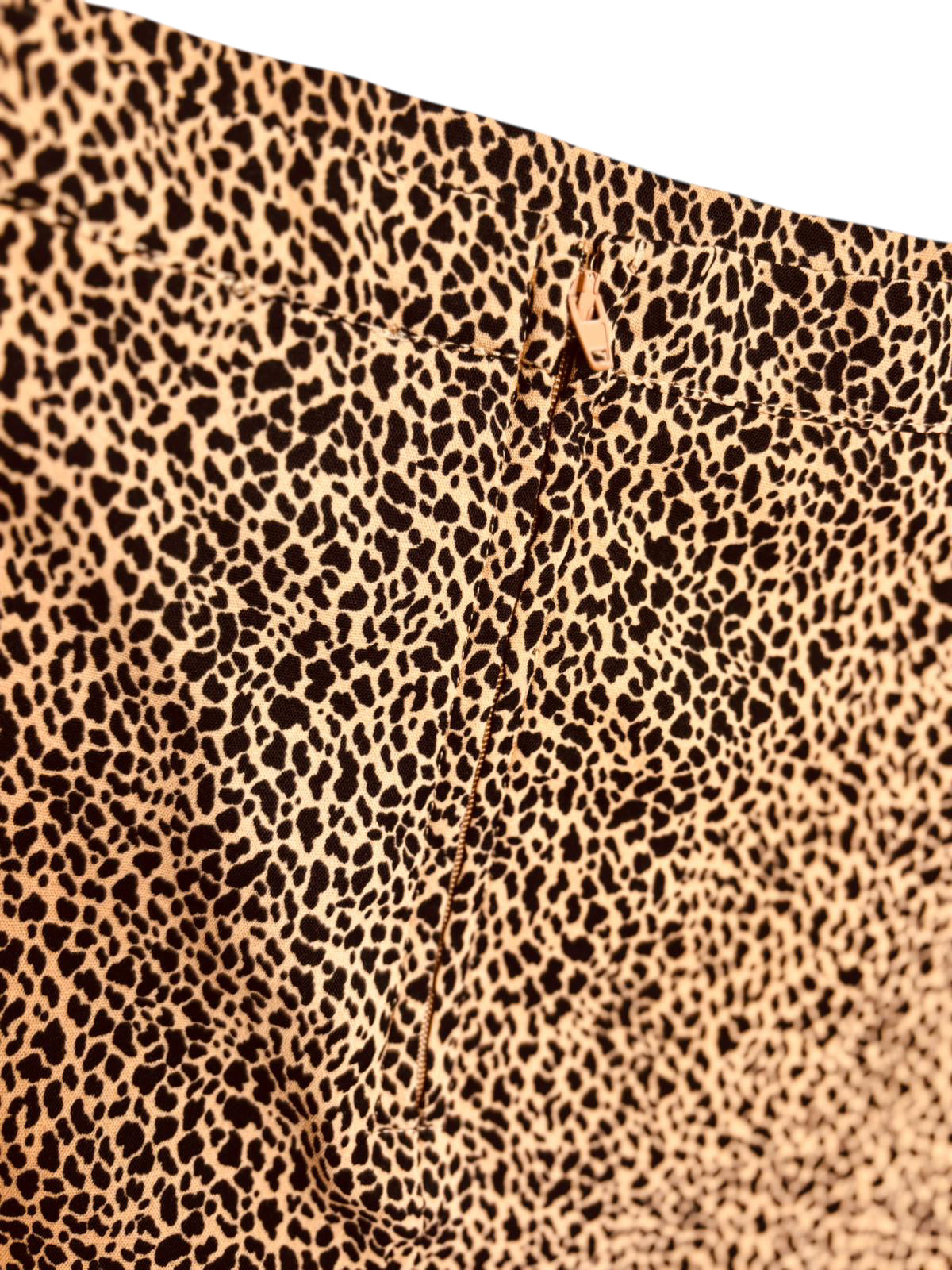 Blue Rain skirt cheetah style