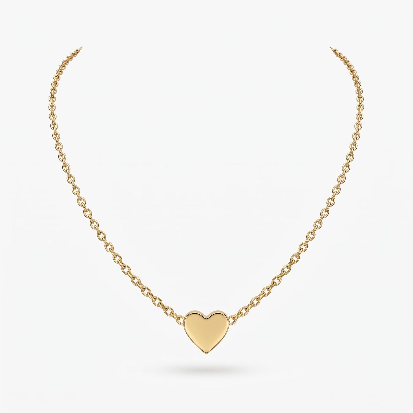 Gold Heart Necklace