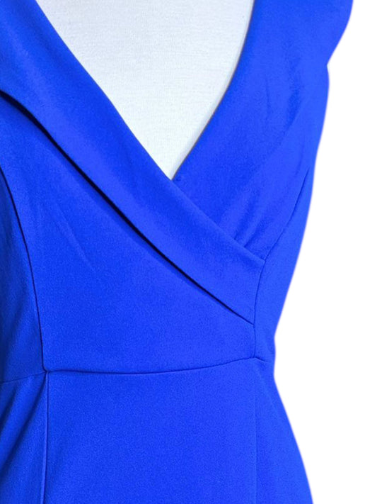 Pageant interview dress royal blue