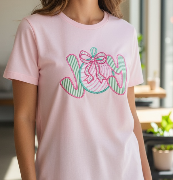 JOY Tshirt pink