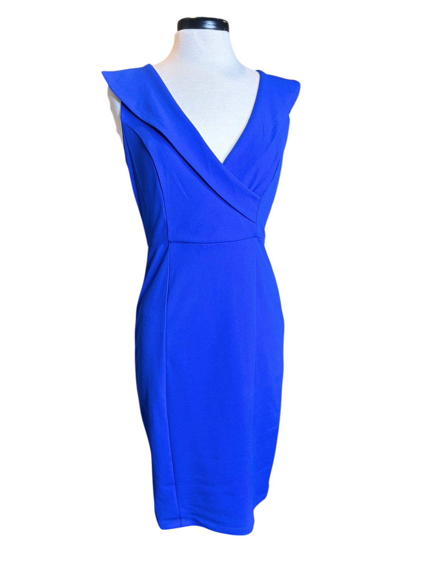 Pageant interview dress royal blue