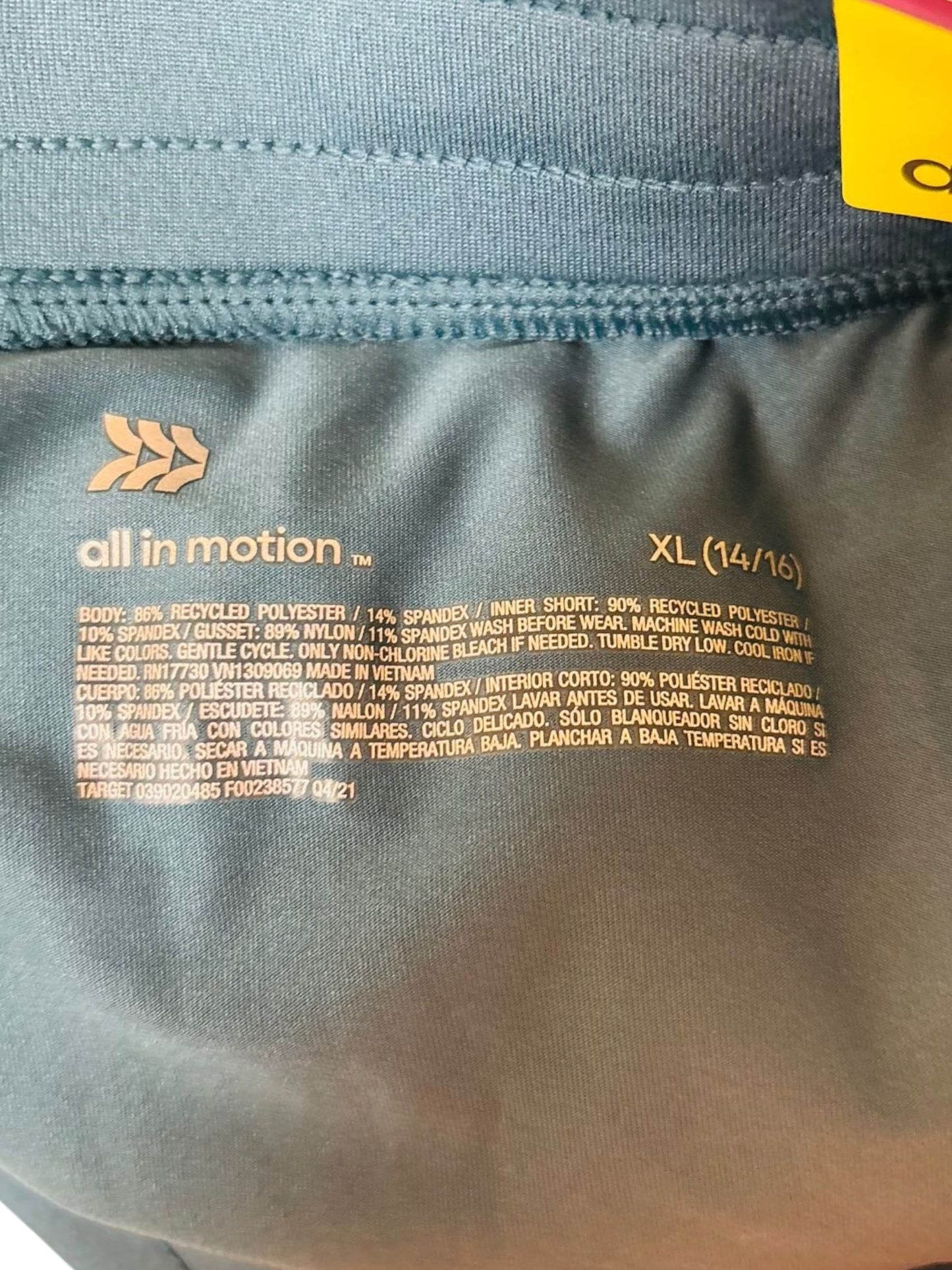 All in motion running shorts blue NWT