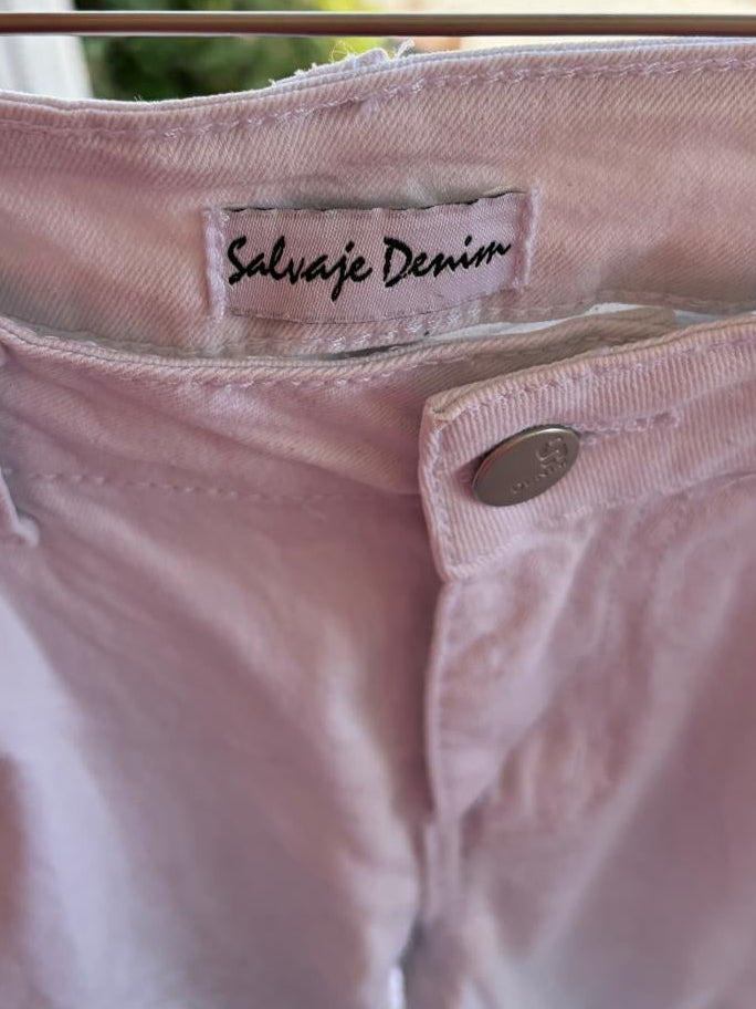 Salvage Denim white jeans