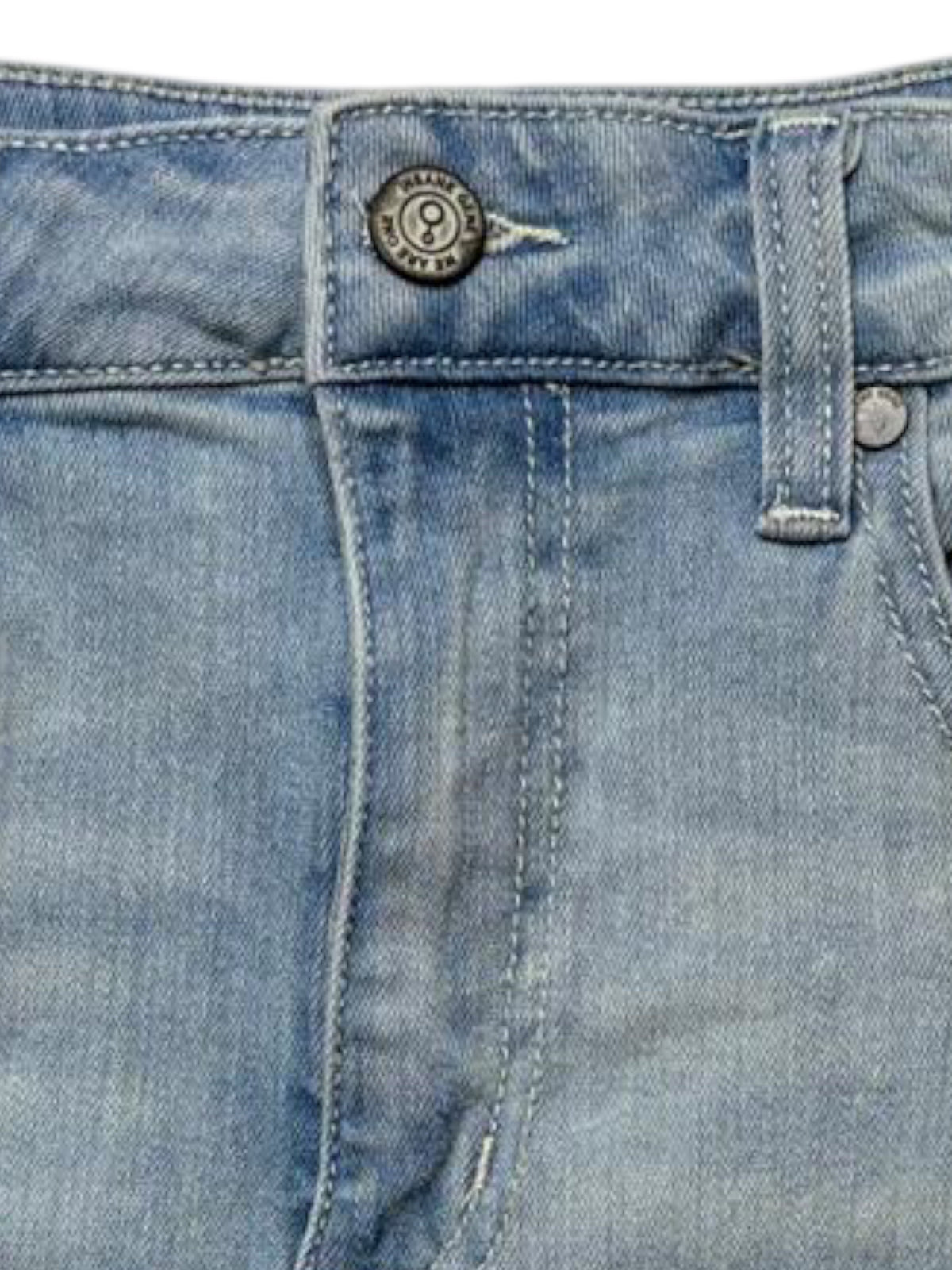 Insane Gene LA zipper shorts denim