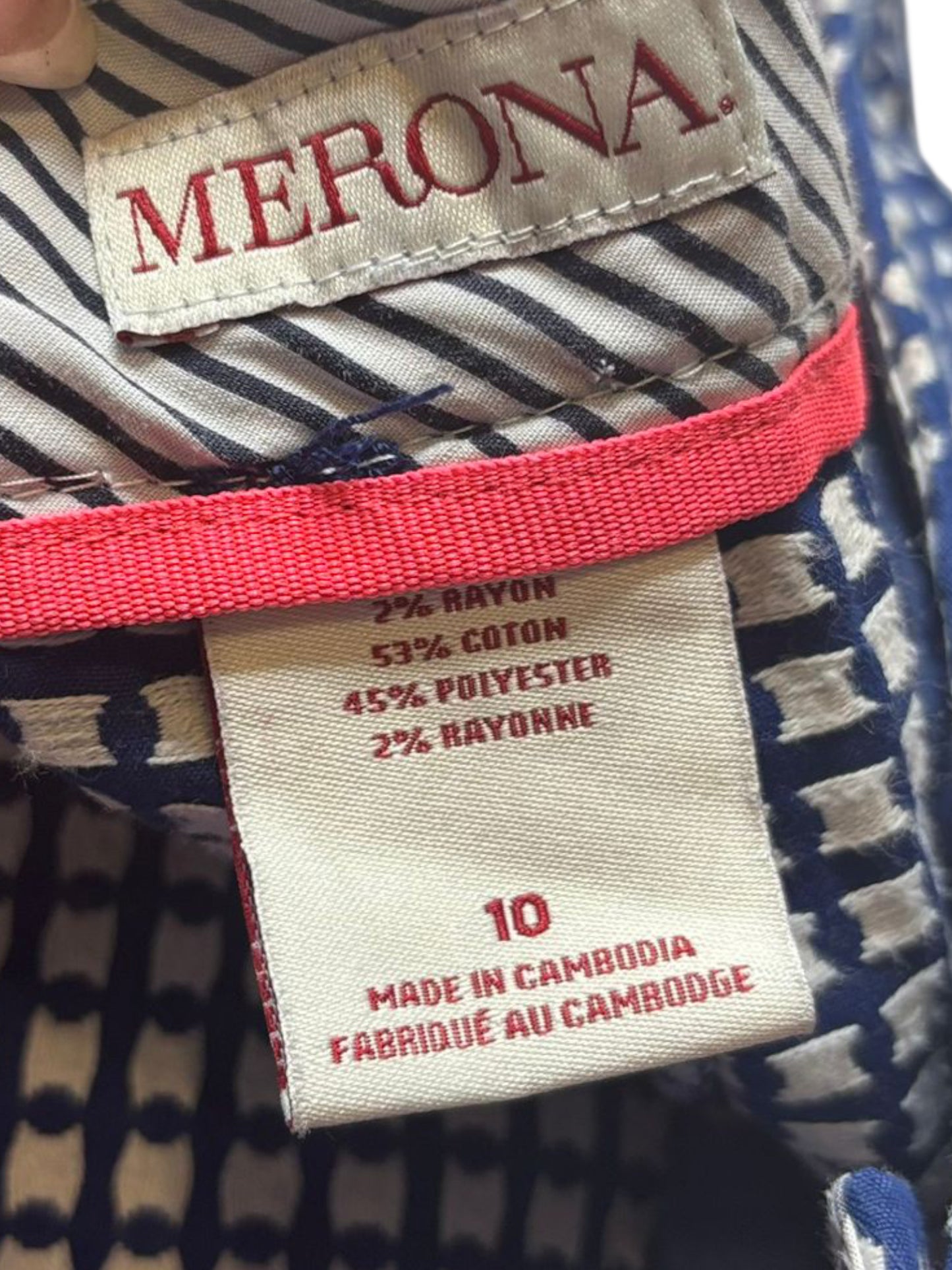 Merona blue polka dots shorts