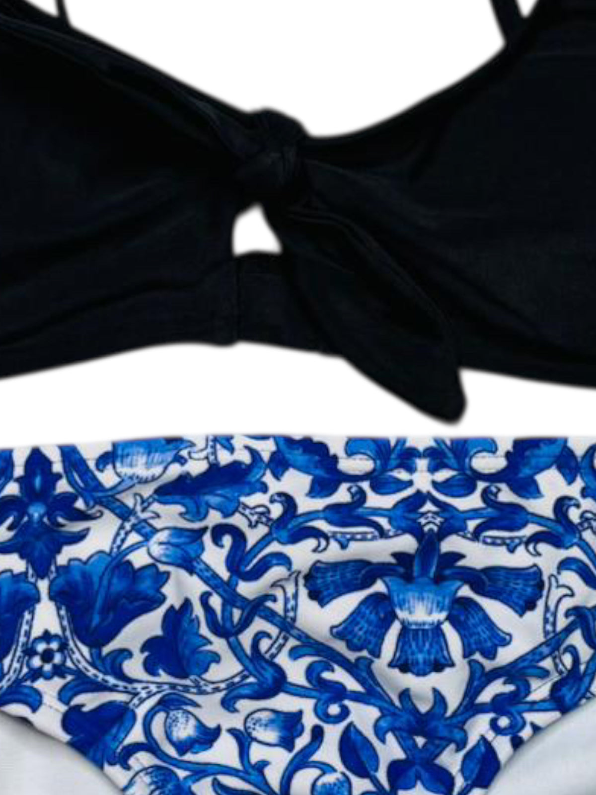 Kids swim blue and black