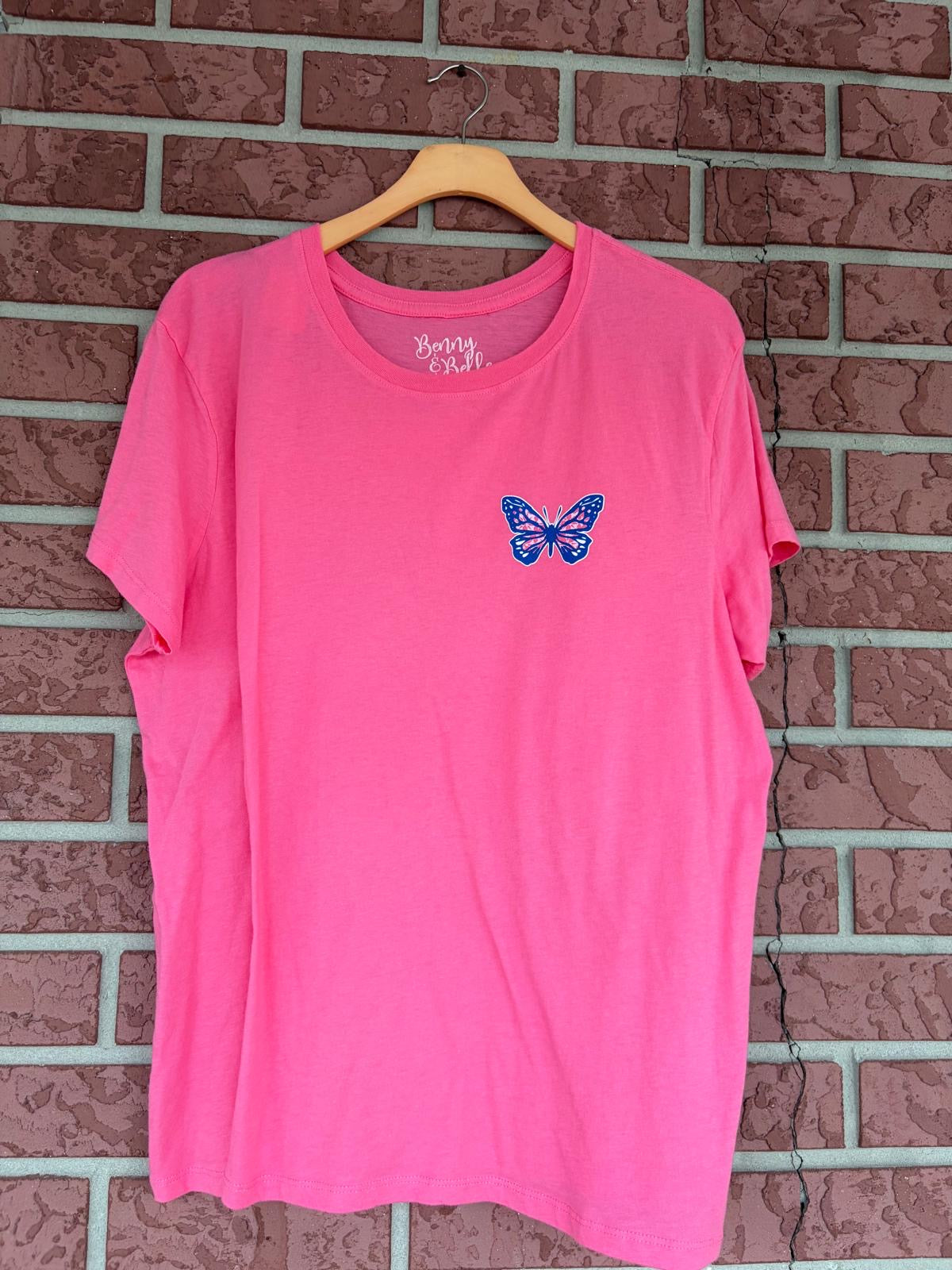Bonny & Belle hot pink tee