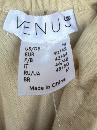Venus sparkle silver strapless jumper
