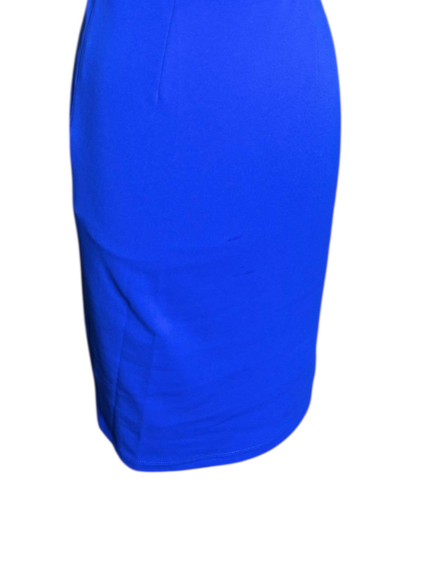 Pageant interview dress royal blue