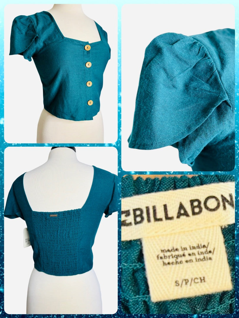Billabong crop top tee