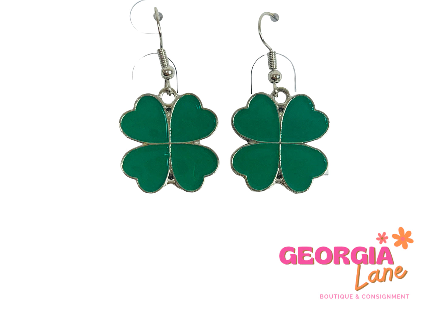 4H earrings clover