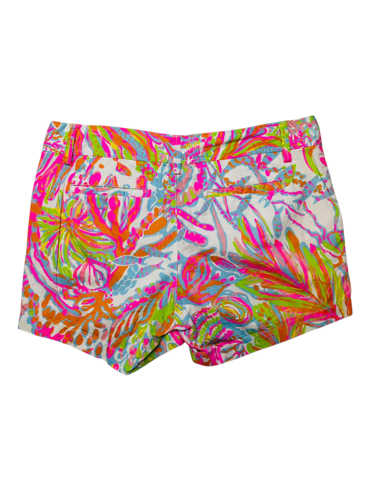 Lilly Pulitzer coral Cabot shorts