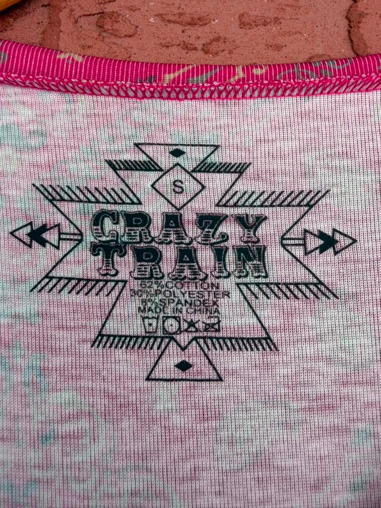 Crazy Train Bandana & Cheetah Print Pig Tee